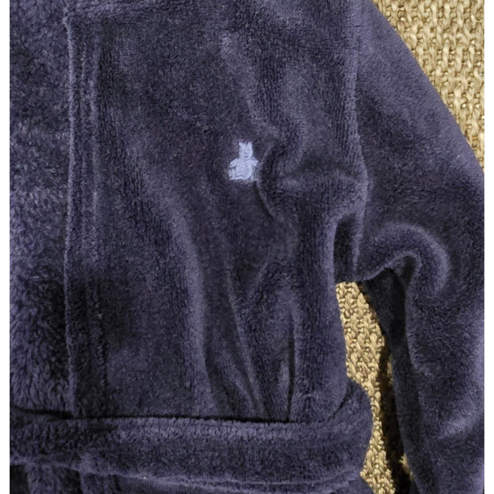 BABY GAP Dark Blue Hooded Robe - Picture 2 of 5